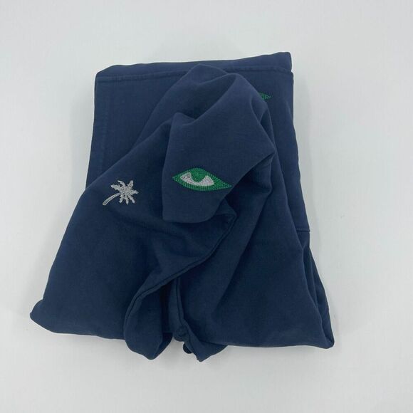 SR x Sandrine Rose x Free People Womens Jacket XS Palm Tree Hoodie Sweater - Picture 7 of 15